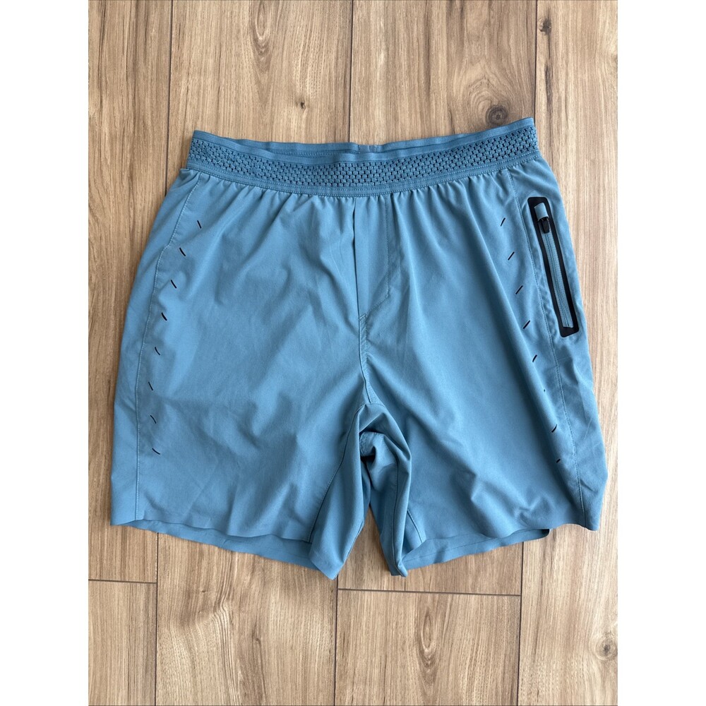 Ten Thousand Shorts Men's Small Lined The Session Short Blue 7 In Inseam Sporty